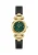 GUESS Analoog horloge ‘GINGER ‘  goud / donkergroen / zwart