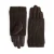 Markberg leren handschoenen Helly donkerbruin