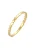 ELLI PREMIUM Ring ‘Kreis’  goud