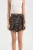 Bloemige Hoge Taille Shorts met een Ceintuur Detail