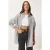Oversized Textuur Katoenen Shirt met Pocket