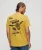 Blackout Rock T-shirt met Print Geel