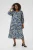 Jurk KCmahlia A-shape blue white