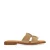 Manfield suède slippers beige