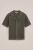 WE Fashion – Jongens gebreid overhemd met polokraag en structuur – Regular fit – Grijsgroen – Katoen –