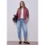 Jersey blazer met textuur