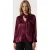 Dames Losse Geweven Shirt-kraag T-shirt