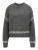 Only Petite Trui ‘ONLAMANDA’  donkergrijs / wit