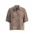 s.Oliver blouse met paisley – bruin