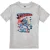 Superman Jongens Muurbreuk T-Shirt (Heide Grijs)