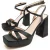 Montevida Heel Sandalen Festsand11 in Zwart