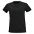 SOLS Dames/dames Imperial Fit T-Shirt met korte mouwen (Diep zwart)