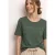 Street One Dames Shirt met edelstenen in Groen