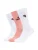 s.Oliver Sokken  bruin / zalm roze / wit