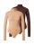 ABOUT YOU Shirt body ‘Willow’  beige / donkerbruin