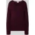 milano italy Loose fit gebreide pullover met mix van wol en alpaca
