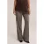 WE Fashion flared broek – grijsbruin