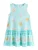 Next Jurk  aqua / mosterd / rosa / wit