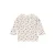 BESS gebloemde longsleeve met ruches – beige/blauw/roze