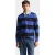 Gant Polo lange mouwen heren Blauw Gestreepte Heavy Rugger met c 2004083/417