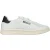 Diesel Heren S Athene leren platte sportschoenen (Wit, Zwart)