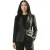 Dames groene geruite wol mix visgraat tweed op