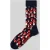 Happy Socks Sokken met motiefstitching, model ‘Mushroom’
