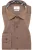 ETERNA Cover Shirt Overhemd beige/bruin, Effen