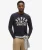 Vintage Athletic Long Sleeve Top Blauw