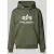 alpha industries Hoodie met labelprint
