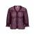 ONLY CARMAKOMA Plus Size kanten blouse – donkerrood