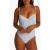 Tommy Hilfiger Demi One Piece Swimsuit Blue