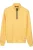 Baileys Half-Zip Sweater geel, Effen
