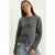 Ronde Hals Gebreide Cardigan met Strikdetail