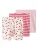 TWO SOON Leggings  rosa / rood / wit