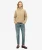 Slimfit Jeans met Middelhoge Taille Donkerblauw