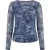 GUESS Ls Cut-out Brienna T Denim Toss Print