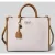 Liu Jo White Handtas met logo-applicatie in leerlook