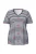 Ulla Popken Slaapshirt  rood / zwart / wit