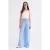 Hoge Taille Textuur Muslin Stof Broek