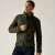 Regatta Heren Frankie Borg Fleece Jas (Donkere kaki/zwart)