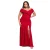 Maxi-jurk voor dames Goddiva Scuba Crepe