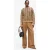 Karl Lagerfeld Cable Knit Mock Neck Nougat