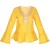 IZIA Blouse Dames geel