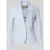 Christian Berg Woman Selection regular fit blazer van linnenmix met paspelzakken