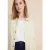 Street One Dames Beige jeansjasje in Wit