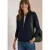 Ottomaanse blouson in effen kleur