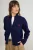 TRENDYOLMİLLA Dames Donkerblauw Effen Lang Regular fit Vesten