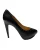 Giuseppe Zanotti Platform Hakken in Zwart Leer