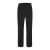 Jan Vanderstorm loose fit joggingbroek WENNER Plus Size zwart